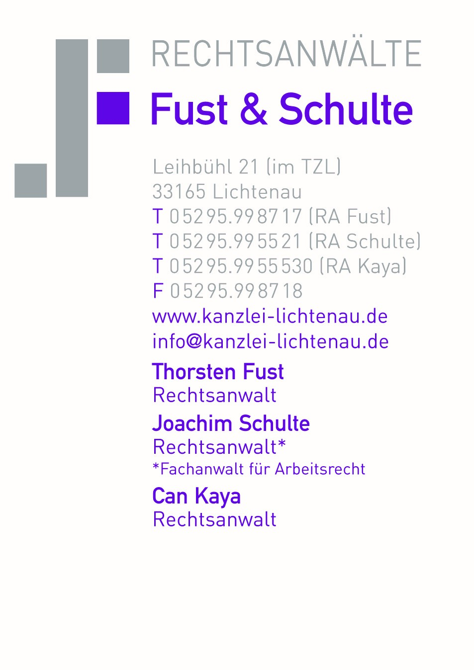 RA Fust und Schulte